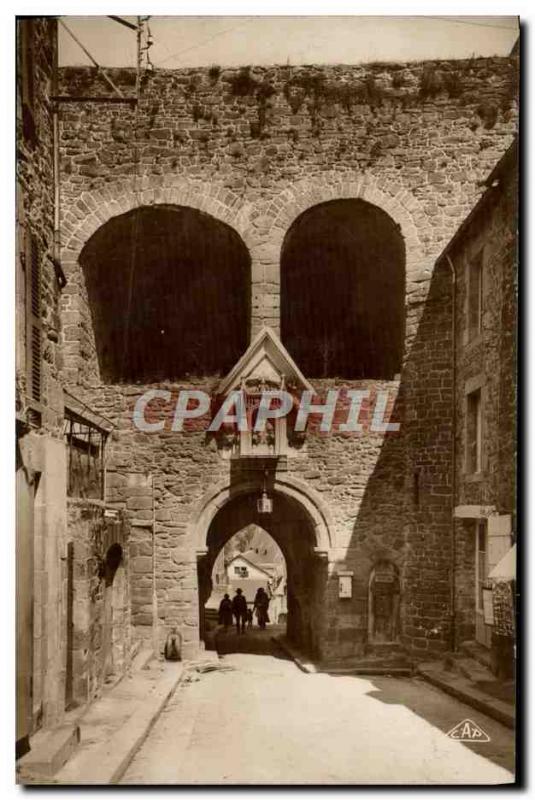 Postcard Old Dinan Gate Jersual