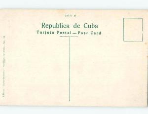 Unused Old Postcard GENERAL AGUILLERA MONUMENT Santiago De Cuba F5461