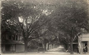 Maitland FL West From Post Office c1920 Real Photo Postcard