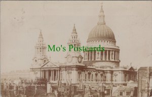 London Postcard - St Paul's Cathedral, Ludgate Hill, City of London RS30796 