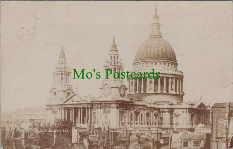 London Postcard - St Paul's Cathedral, Ludgate Hill, City of London RS30796 