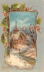 Christmas Postcard Old Vintage Antique Post Card