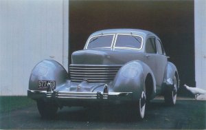 1936 Cord Westchester Sedan Model 810, Josh Malks, Owner Postcard Unused