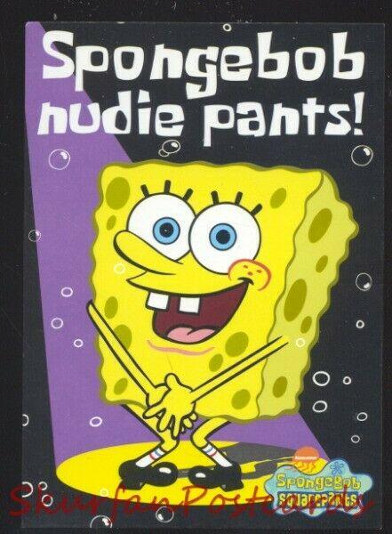 SPONGEBOB SQUAREPANTS NUDIE PANTS NUDE NAKED POSTCARD SPONGE BOB