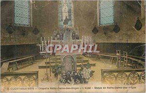 Old Postcard Clichy Sous Bois Notre Dame des Anges The Altar