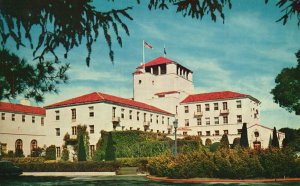 Vintage Postcard 1959 US Naval Postgraduate School Building Monterey California