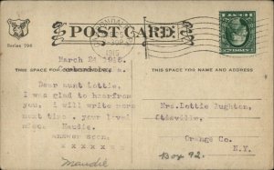 Bathing Beauty on Dock WAITING FOR YOU Suret c1910 Postcard