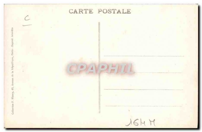 Postcard Old Train Locomotive 4119 Machine Wolff system