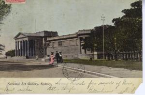 Sydney Australia ~ National Art Gallery ~ c1907 Postcard