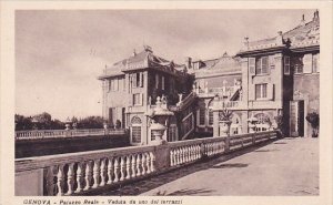 Italy Liguria Genova Palazzo Reale Veduta Da Uno Dei Terrazzi