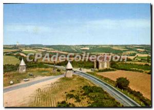 Postcard Modern MONT DES ALOUETTES THE Herbiers Vend?e