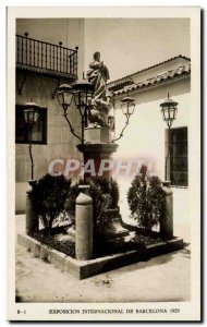 Old Postcard Spain Espana Spain Exposicion Internacional Barcelona 1929