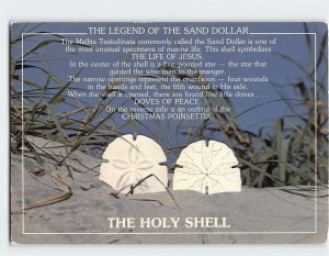 Postcard The Holy Shell The Legend of the Sand Dollar