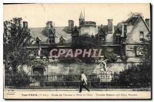 Postcard Converted fifth arr Paris Musee des Thermes et Hotel de Cluny