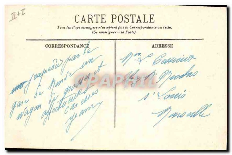 Old Postcard Gorges du Tarn Sainte Enimie Panorama