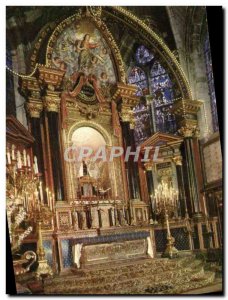 Old Postcard Lady of Liesse The Shrine of Our Lady The altarpiece The colonna...