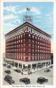 The Kemp Hotel Wichita Falls Texas 1920c postcard