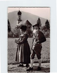 Postcard Alt Oberammergauer Tracht, Oberammergau, Germany