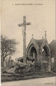 CPA SAINT-AUBIN-sur-MER Le Calvaire (1250249)