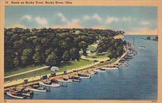 Ohio Rocky River Boat s On Rocky River Albertype