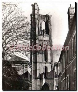 Postcard Modern Larchant (S & M) Tower of the Church St Mathurin (XIII century)