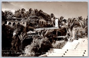 MS1/ Acapulco Mexico RPPC Postcard c1940s Hotel El Mirador 16