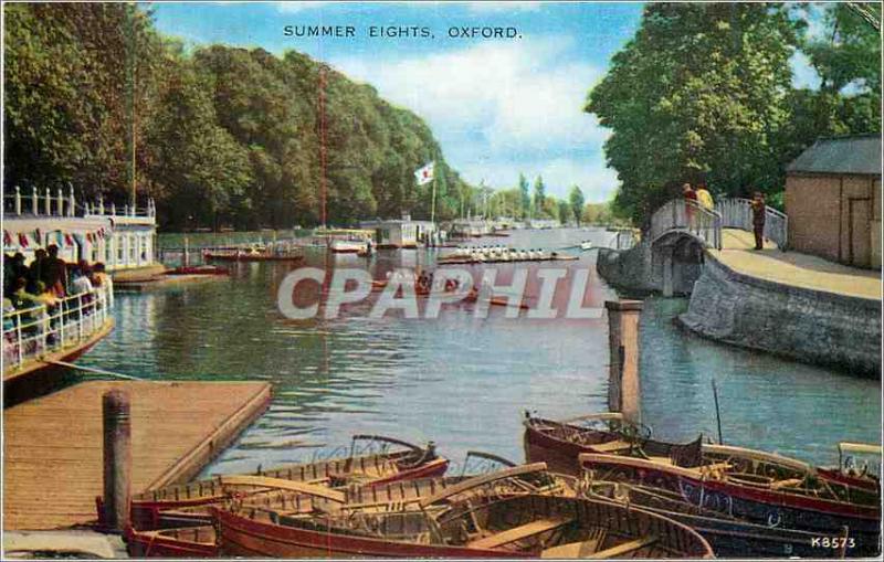 Postcard Modern Summer Eights Oxford