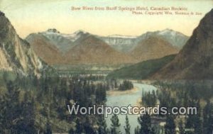 Bow River, Banff Springs Hotel Canadian Rockies Canada Postal Used Unknown, M...