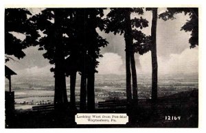 Postcard PANORAMIC SCENE Waynesboro Pennsylvania PA AU9868
