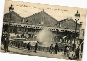 CPA ORLÉANS - La Gare (270853)