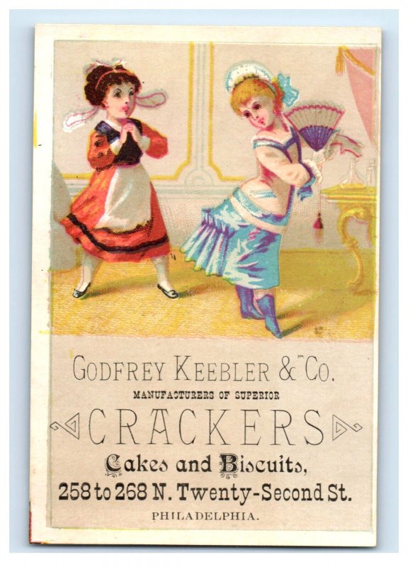 1880s Godfrey Keebler & Co. Crackers Biscuits Cakes #11 Fab! P125