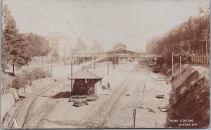 South Africa Park Station Johannesburg RPPC C145