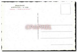 Old Postcard Amphion The Beach