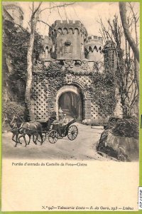 ad3720 - PORTUGAL - VINTAGE POSTCARD  -  Cintra - Castello da Pena