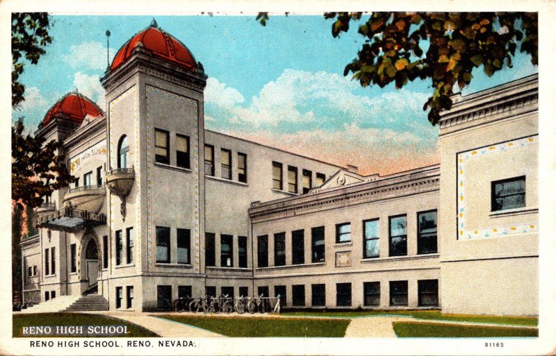 Nevada Reno High School 1922 Curteich