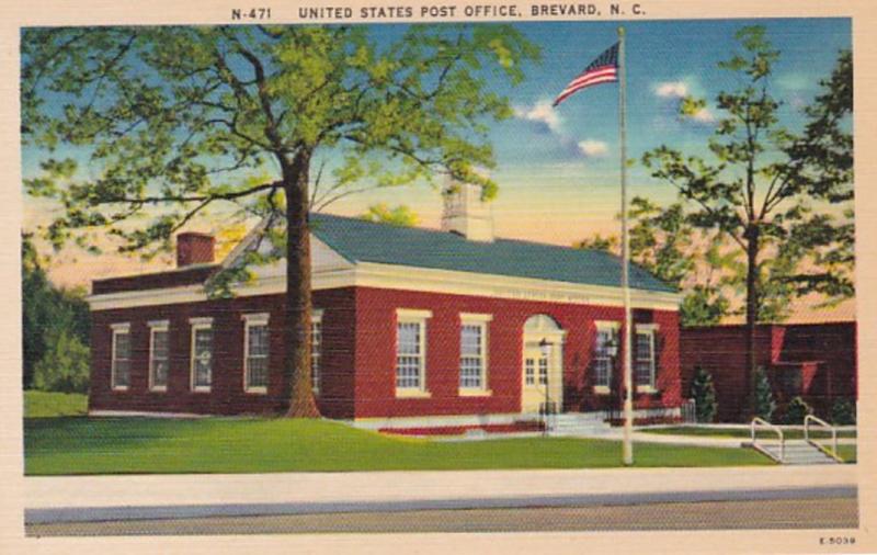 North Carolina Brevard Post Office