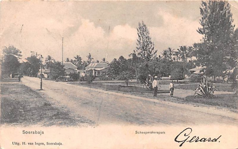 Scheepmakerspark Soerabaja Indonesia, Republik Indonesia 1908 