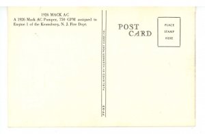 NJ - Keansburg. Fire Department, Engine 1