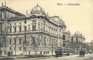 Universitat Wien, Vienna Austria Unused 