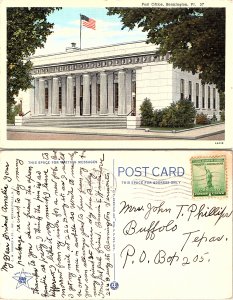 Post Office, Bennington, Vermont