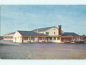 Unused Pre-1980 OLD CARS & TWIN CITY MOTEL Brewer Maine ME u2112