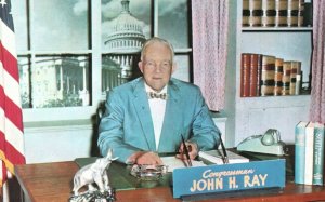 Vintage Postcard Congressman John Age Ray 15Th District New York Politician