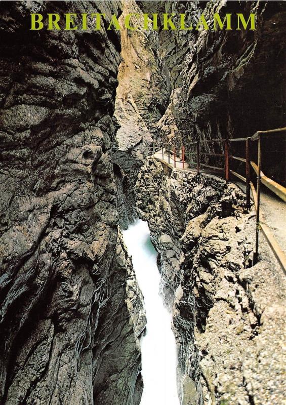 BG13401 oberstdorf kleinwalsertal breitachklamm   germany