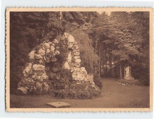 Postcard The Grotto Couvent des Redemptoristes Beauplateau Belgium