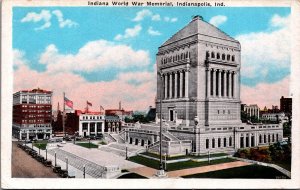 Indiana World War Memorial Indianapolis Indiana Vintage Postcard C068