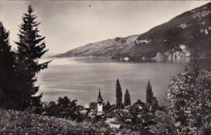 Switzerland Leissigen am Thunersee Real Photo