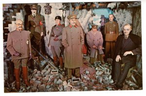 WW II Leaders, Hitler, Roosevelt, Churchhill etc, London Wax Museum, Florida