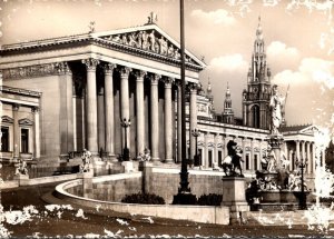Austria Wien Vienna Parliament Building Photo