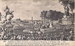 Royalty, Execution of Marie Antoinette, Guillotine, French Revolution 1910-20