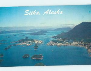 Unused Pre-1980 PANORAMIC VIEW Sitka Alaska AK H9706